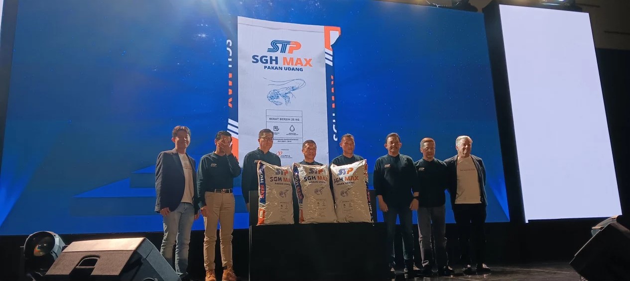 STP luncurkan pakan SGH MAX, inovasi baru untuk petambak udang