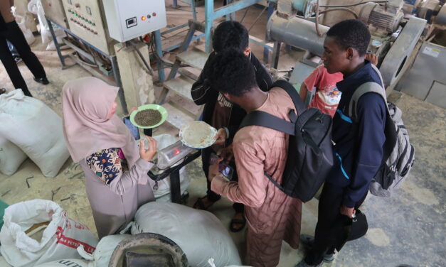 Dosen Polinela ajarkan mahasiswa Afrika meracik pakan ikan mandiri