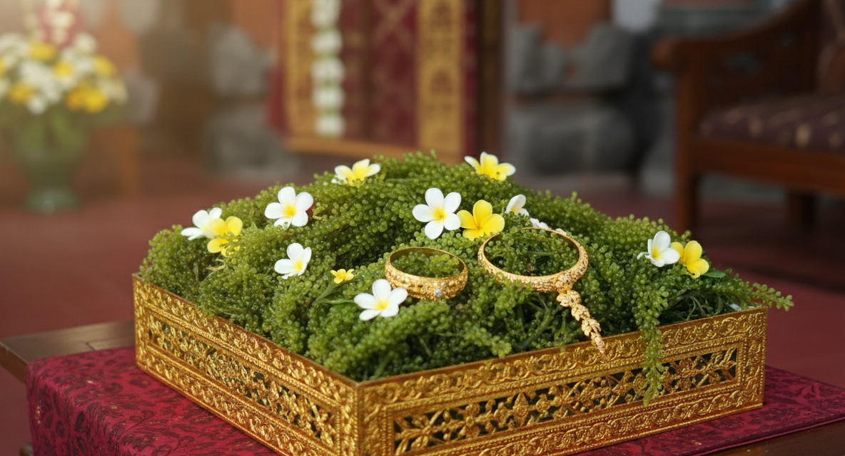 “Kupinang Kau dengan rumput laut”