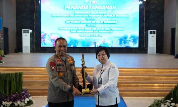 KKP-Brimob perkuat kerja sama jaga produk perikanan dari kontaminasi radioaktif