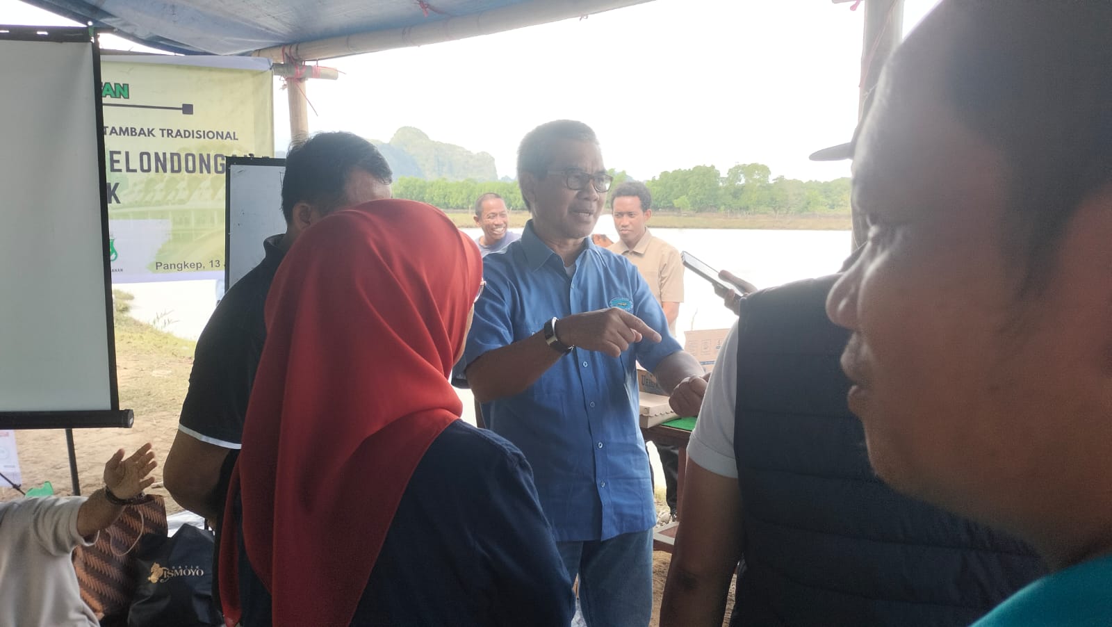 Ketua Umum Shrimp Club Indonesia (SCI) Prof. Andi Tamsil