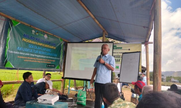 Peringati milad ke-39, FPIK UMI gelar Sekolah Lapang bagi petambak udang
